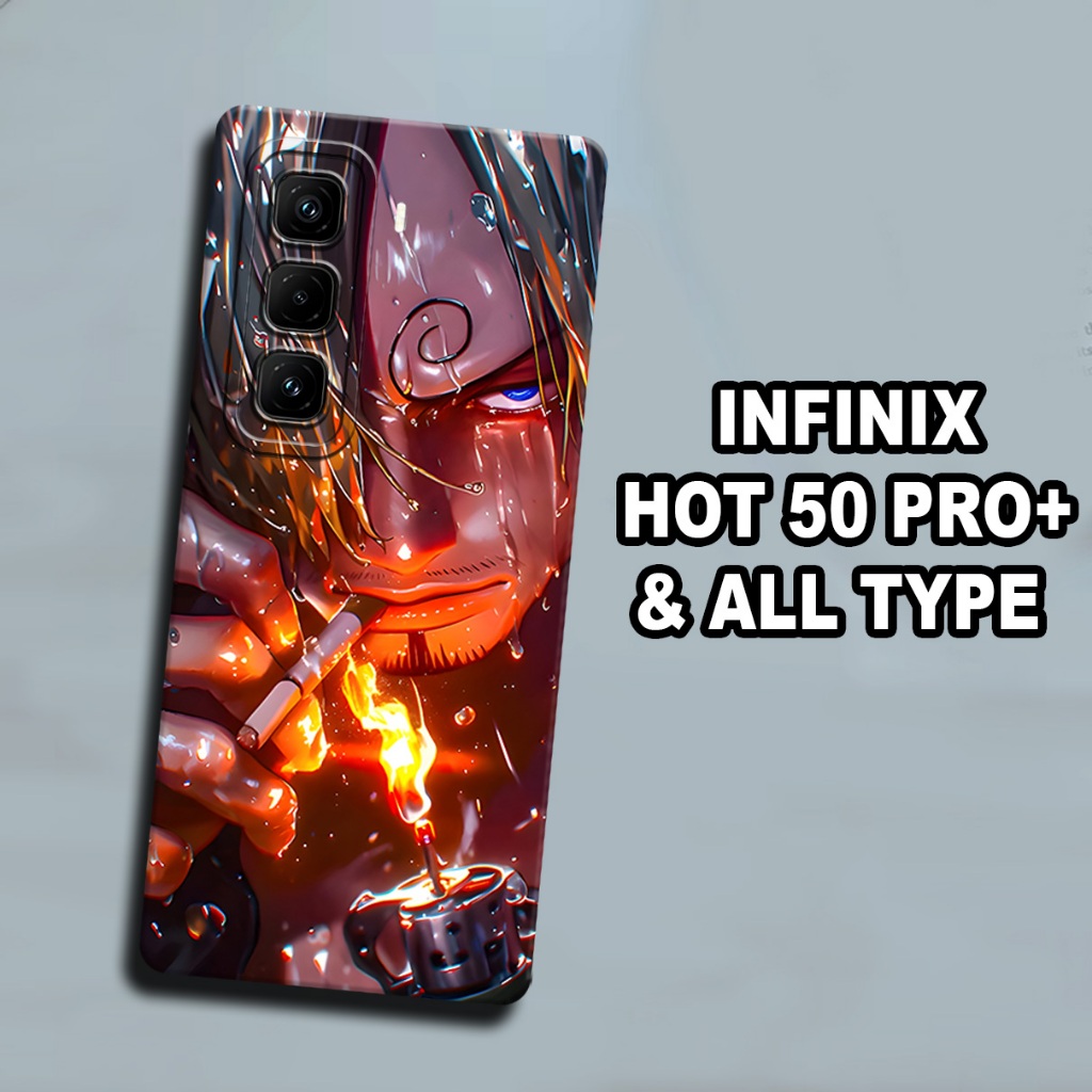 Cc6/ Flexible rubber Softcase for infinix hot 50 pro+ 2024/one piece ...