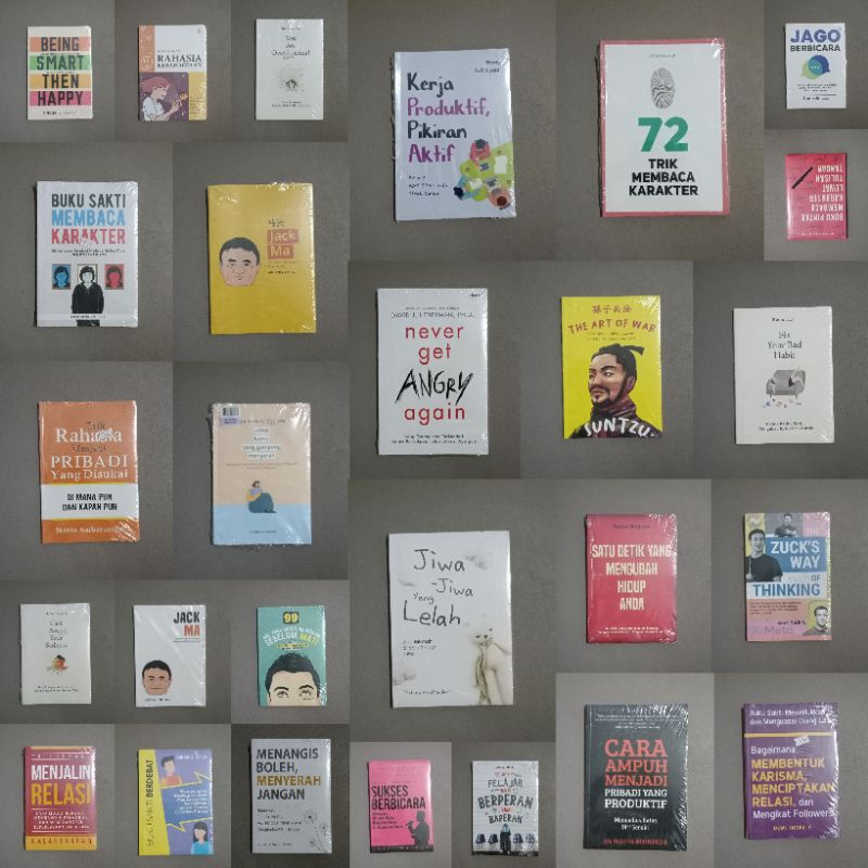 Self-development book to read productive work characters being smart ...
