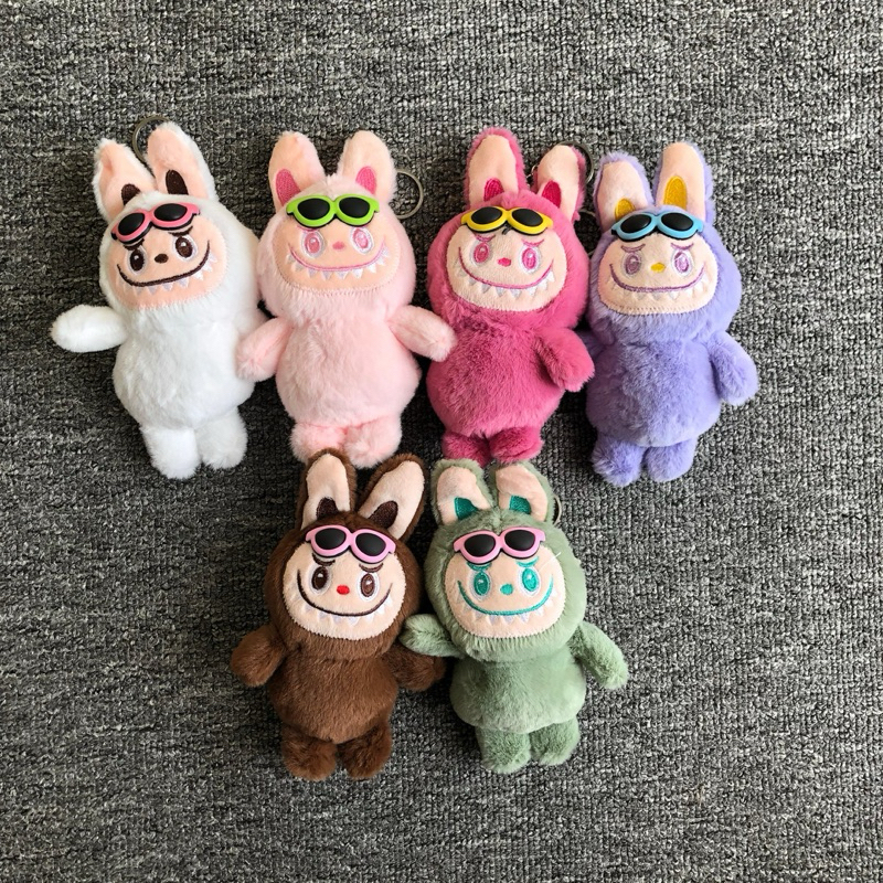 GANTUNGAN Labubu CHARM BAG | Pumpkin The monster | Labubu doll toy ...