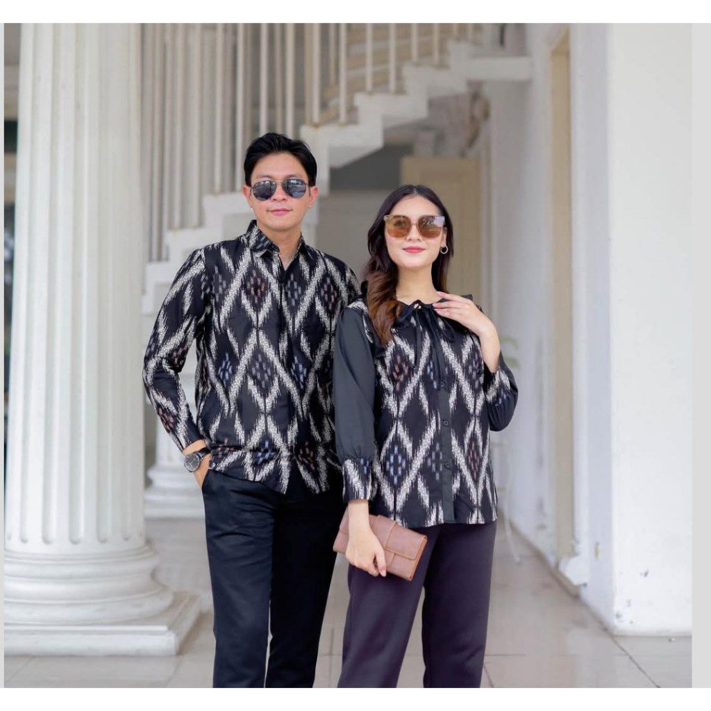 KATUN Raja Batik Twine for Men and Women Zigzag Songket Cotton | Shopee ...