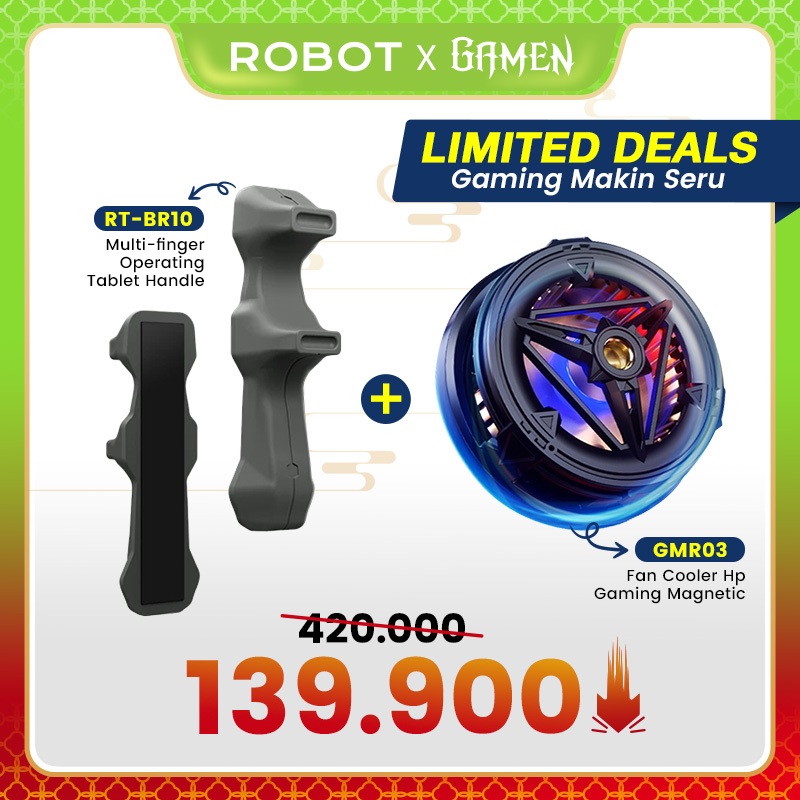 [ROBOT X GAMEN EXCLUSIVE] GAMEN Radiator Fan Cooler HP Gaming GMR03 ...