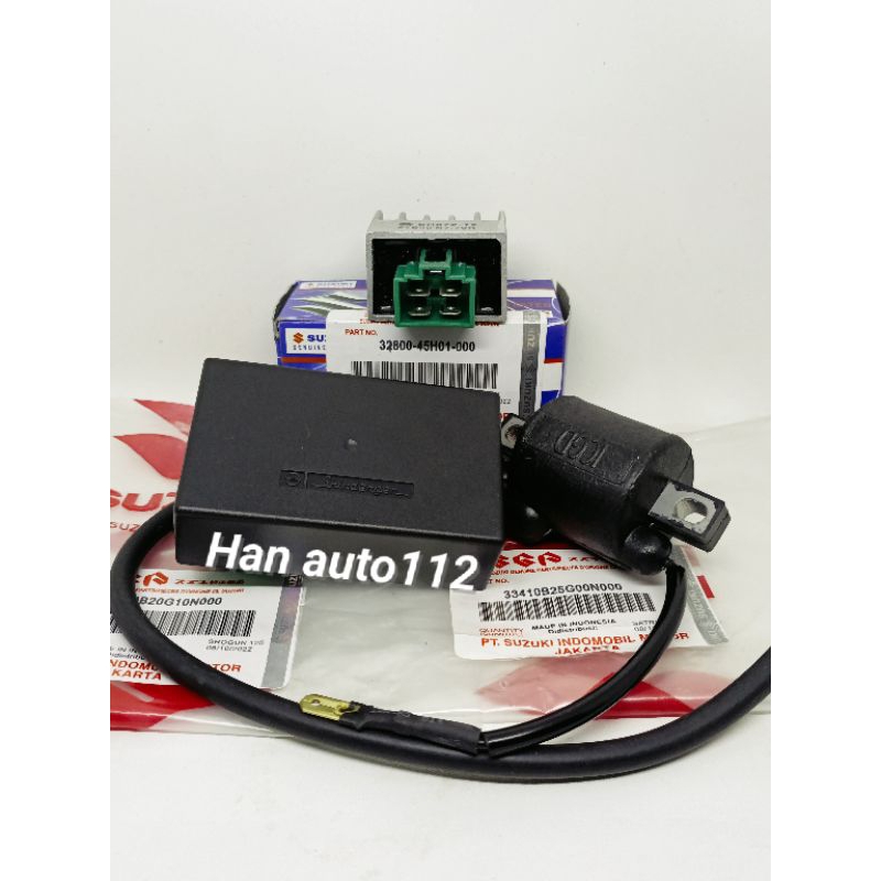 Package 3 ITEMS CDI KIPROK COIL SHOGUN SP 125 SHOGUN 125R ORI | Shopee ...
