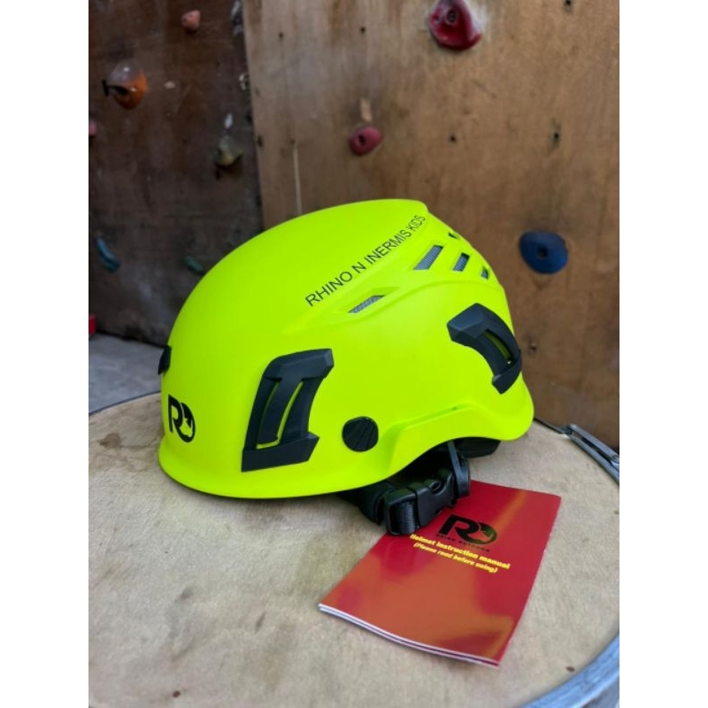 Safety helmet rhino inermis EN standard work at height rope access ...