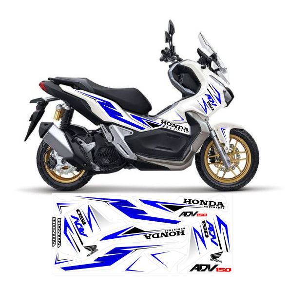 Honda adv 150 striping list of racing variations with the latest simple ...