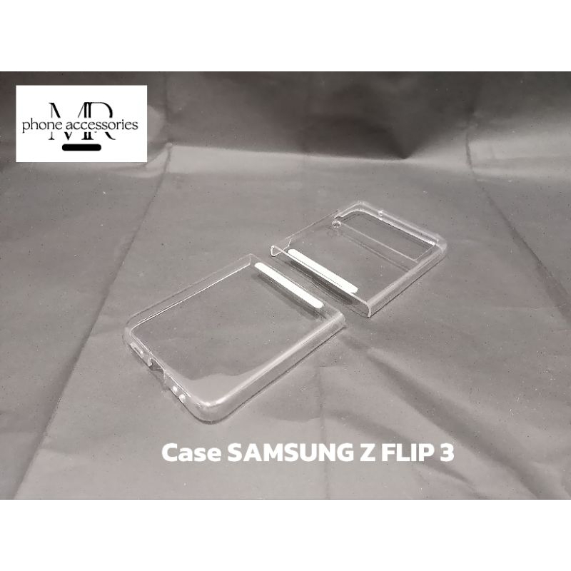 Original SAMSUNG Z FLIP 3 Casing HARDCASE Case Clear | Shopee Malaysia