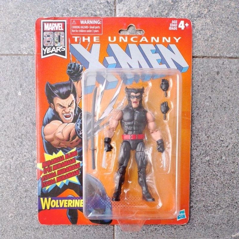 Marvel Legends Logan Wolverine Action Figure Toy | Shopee Malaysia