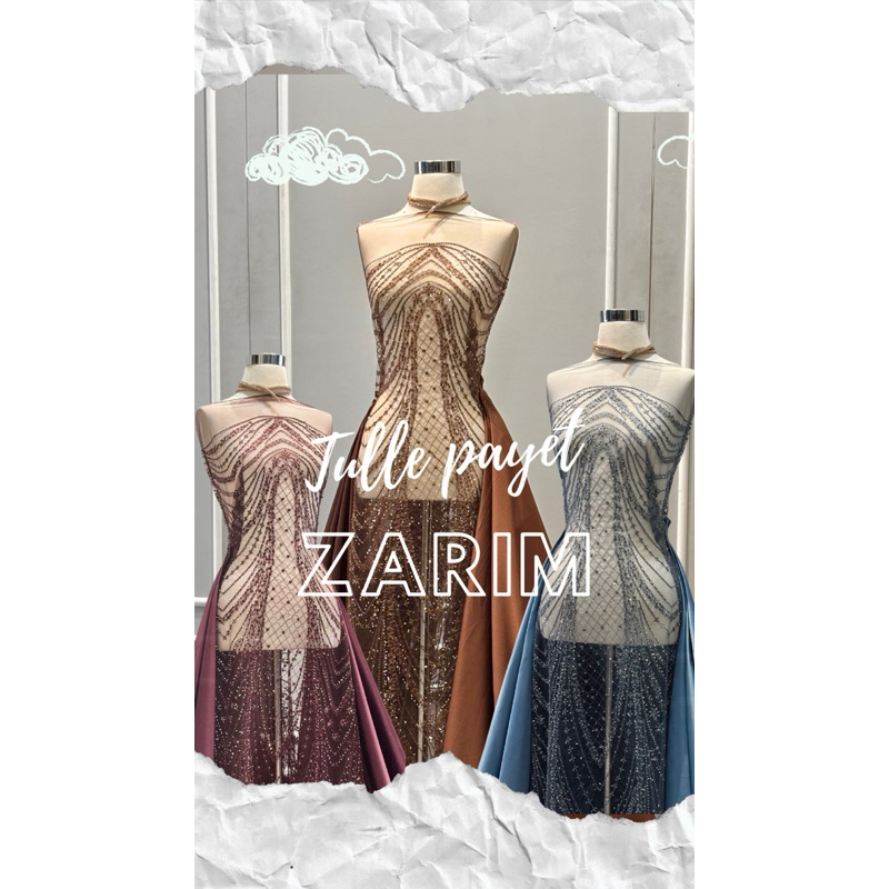 Zarim TULLE (Price per 0.5m) | Shopee Malaysia