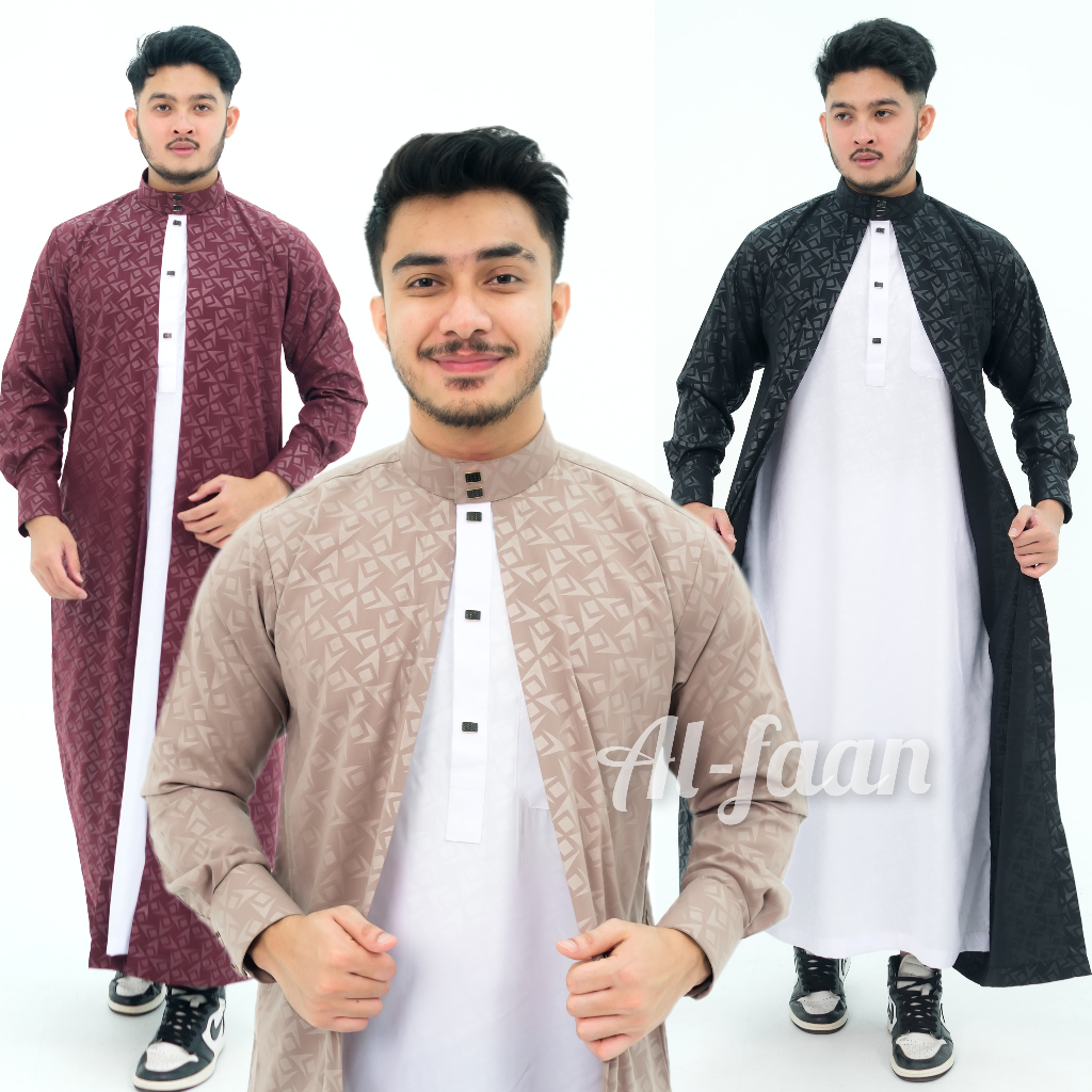 KATUN Regular robes Outer Cufflinks Men's robes Men's robes muslim Men ...