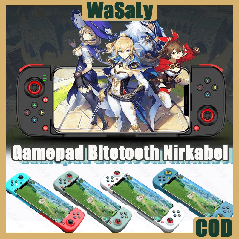 Android & IOS Mode Mobile Gamepad Controller Wireless Bluetooth Game ...