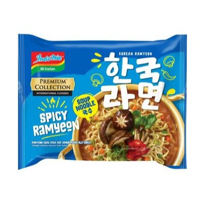 Indomie Premium Collection Korean Ramyeon Series Spicy Ramyeon/Fiery ...