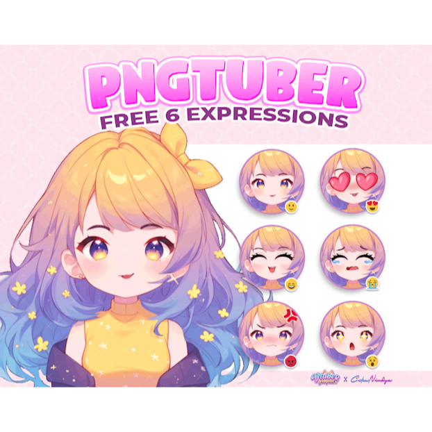 More Interactive and Fun PNG Tubers for Live Streaming, Entertaining ...