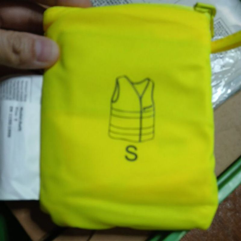 Ikea BESKYDDA Yellow work project reflective safety vest size S Shopee Malaysia