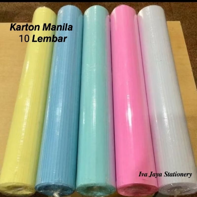 Color Manila Cardboard Paper Fill 10 Sheets | Shopee Malaysia