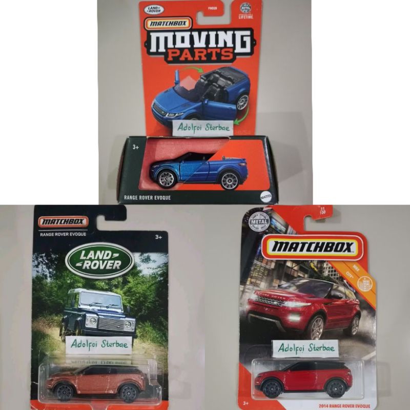 Matchbox 2014 range rover evoque mbx city edition land rover moving ...