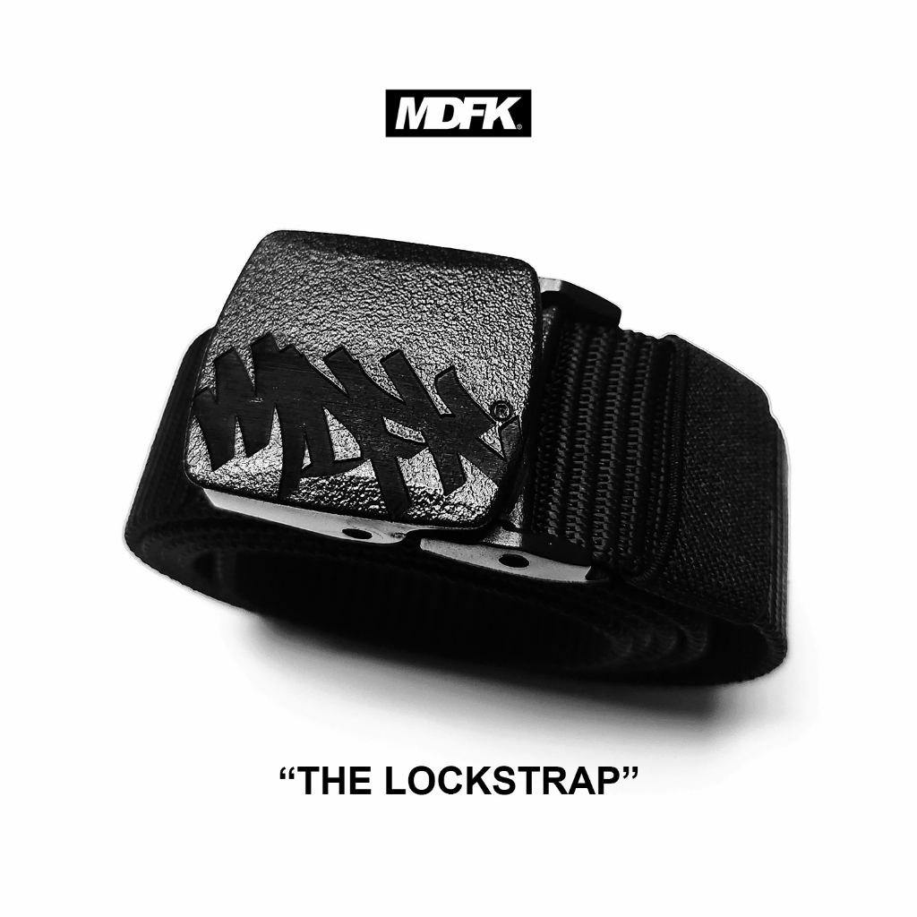 Mdfk The Lockstrap belt / mdfk tag logo belt / mdfk buckle belt / free ...