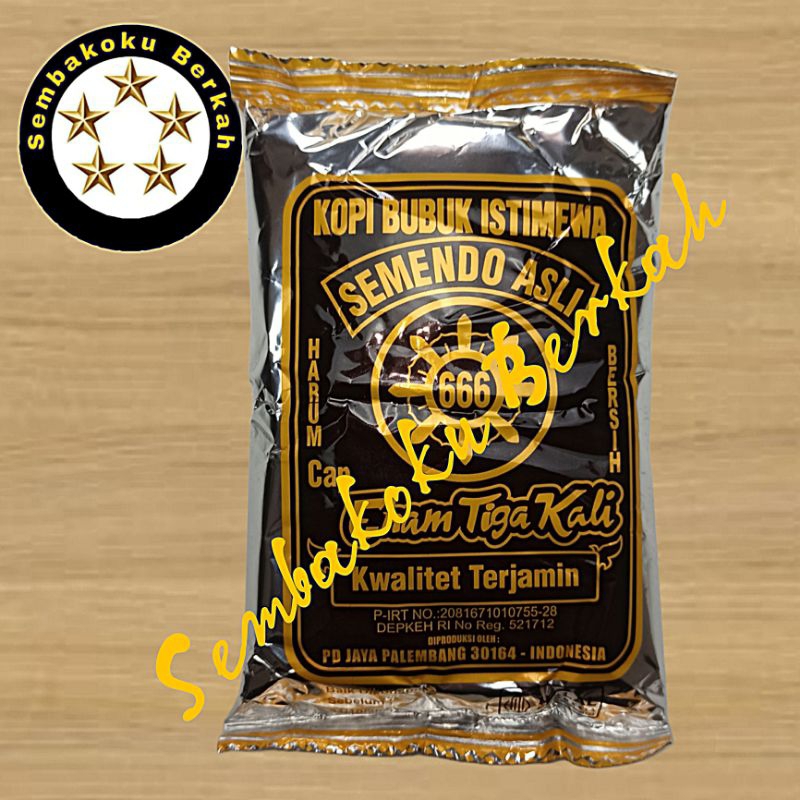 Original Semendo Coffee Cap 666 75gr, 1 BAL Contains 12 PCS (FREE ...