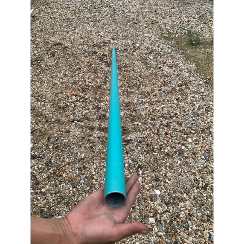 Palm pole or blue aluminum pipe 1 meter + 1 meter long = 2 meters ...