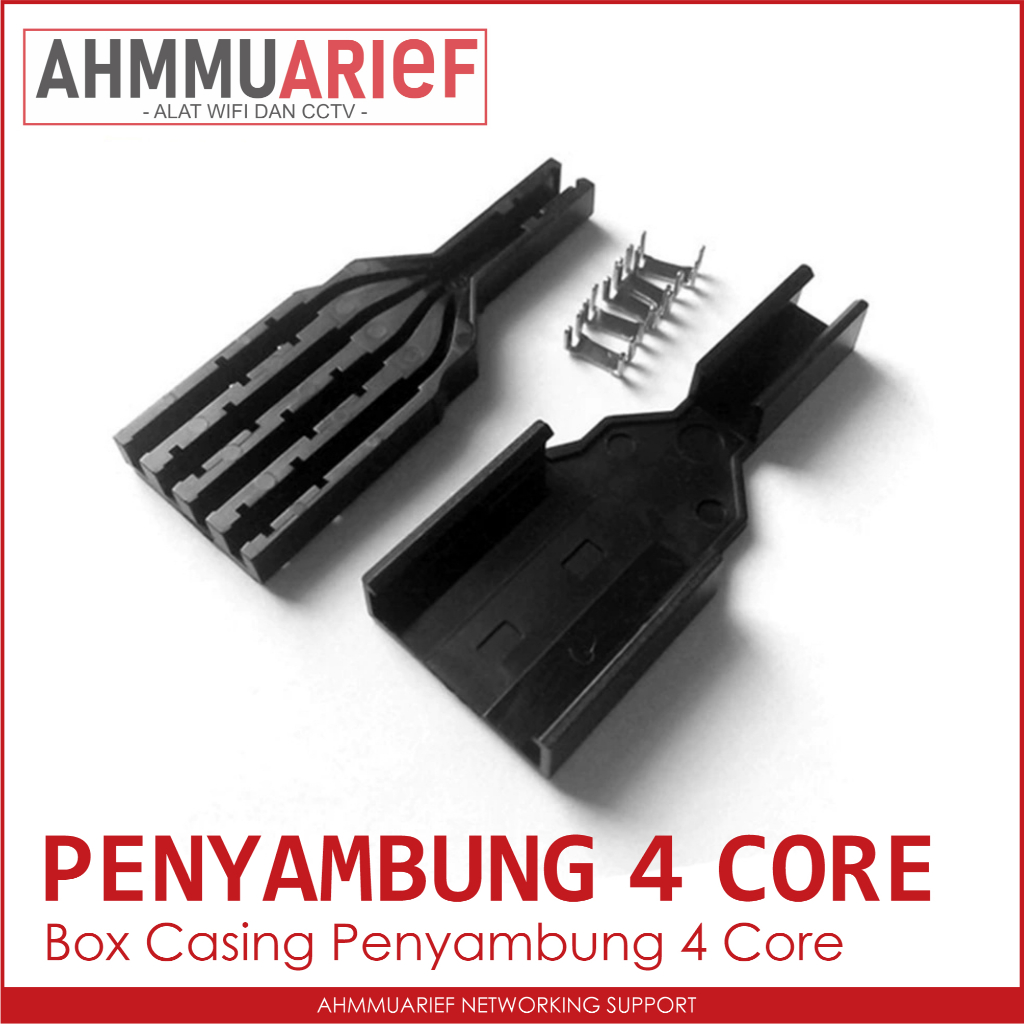 Cable Connector Casing 4 Core Optic FTTHFiber Optik | Shopee Malaysia
