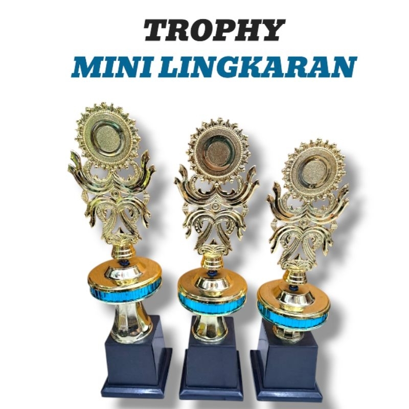 Mini Trophy / Mini Circle Model Trophy Per (Set) | Shopee Malaysia