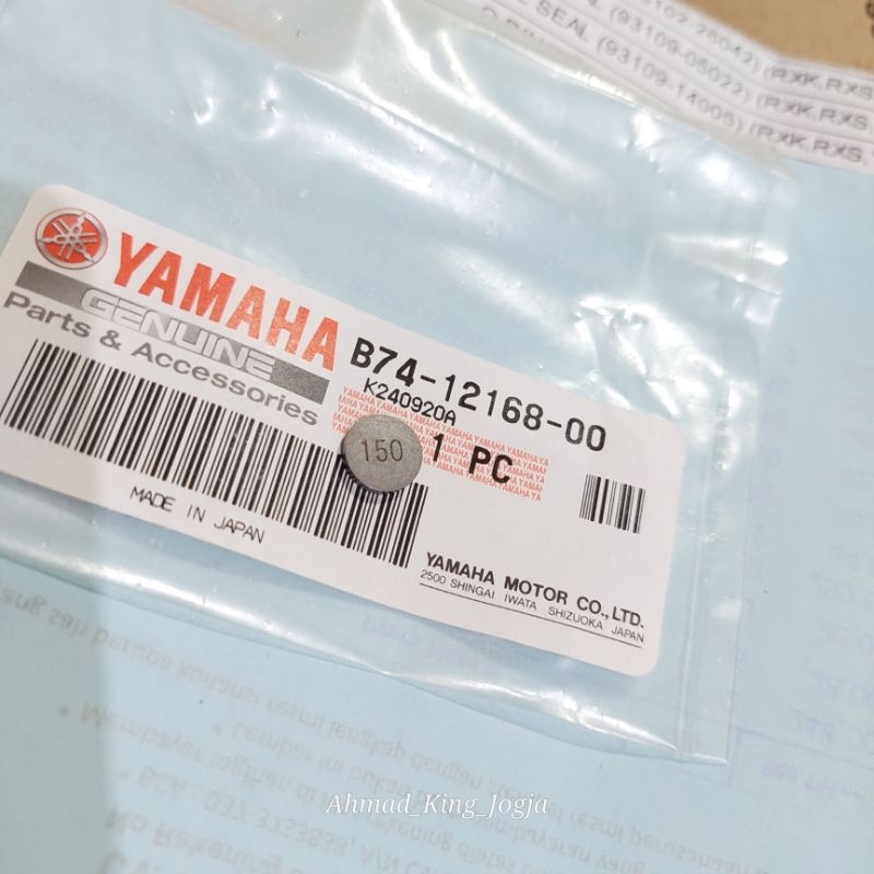 1HX 12168 K1 00 Pad, Adjusting 2 (1.60) Yamaha