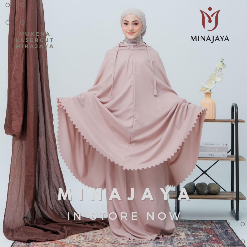 KATUN MINAJAYA - 2-in-1 Adult Travel Prayer Robe Lasercut Premium ...