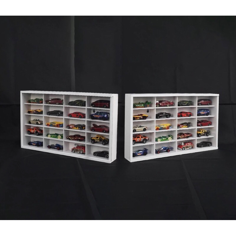 Pvc Board hot wheel Diecast Rack Contains 20 Box Models Without Logo ...