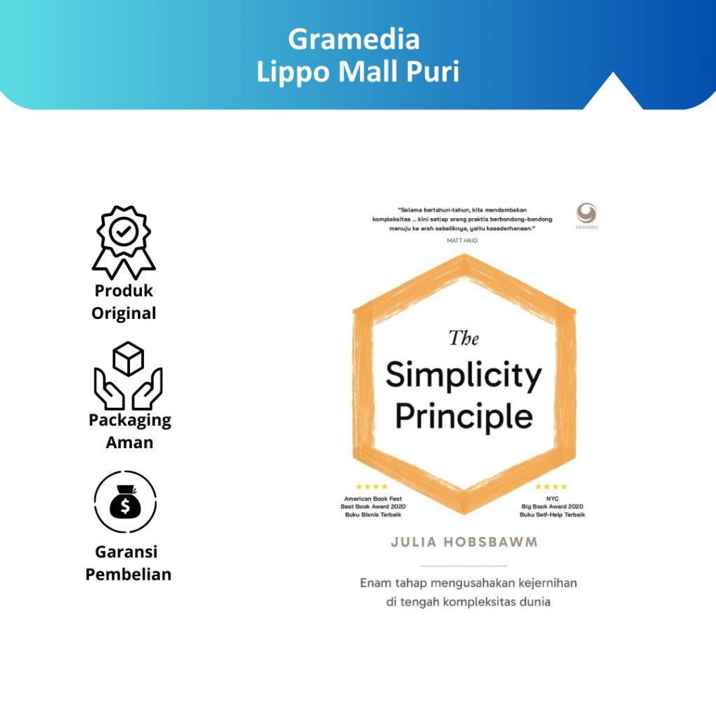 Gramedia Lippo Mall Puri - The Simplicity Principle: Six Stages of ...