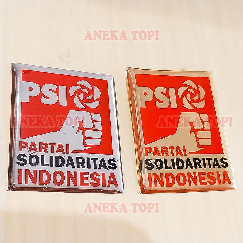 Psi Brooch Pin Indonesian Solidarity Party Logo Pin Metal Material ...