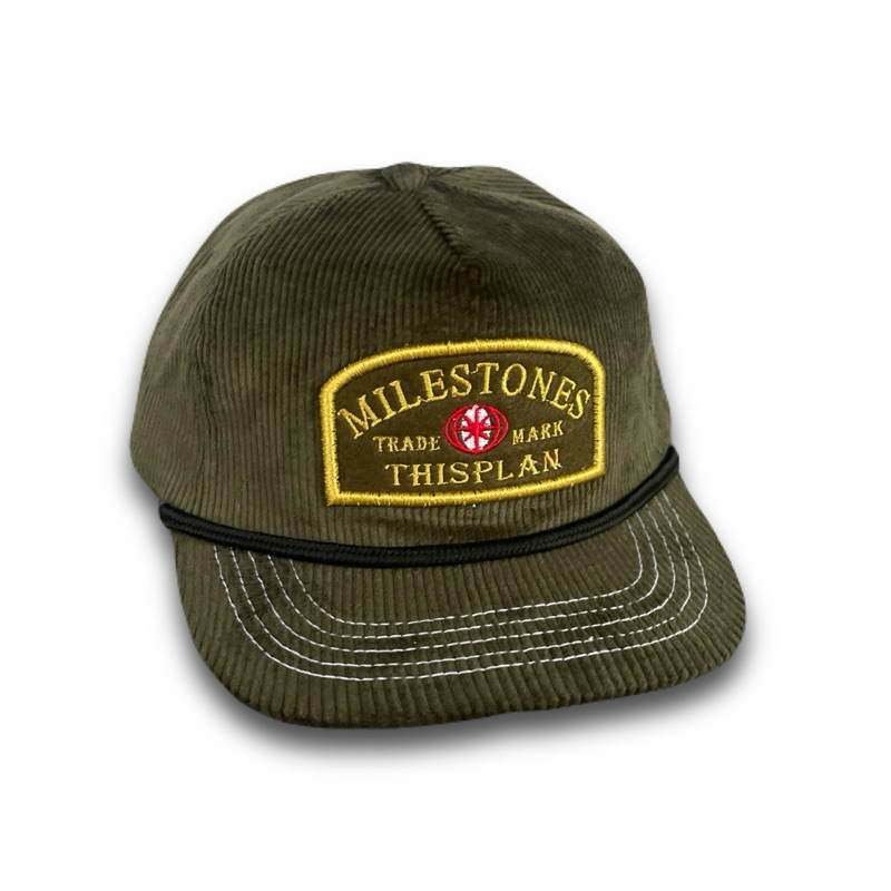 Milestones Thisplan Army Corduroy Ropehat Hat | Shopee Malaysia
