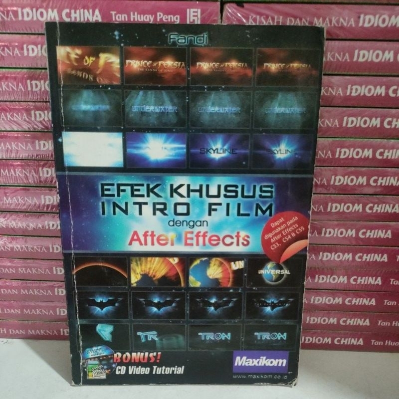 Original Book - Special Effects of Intro Films with After Effects + Cd ...