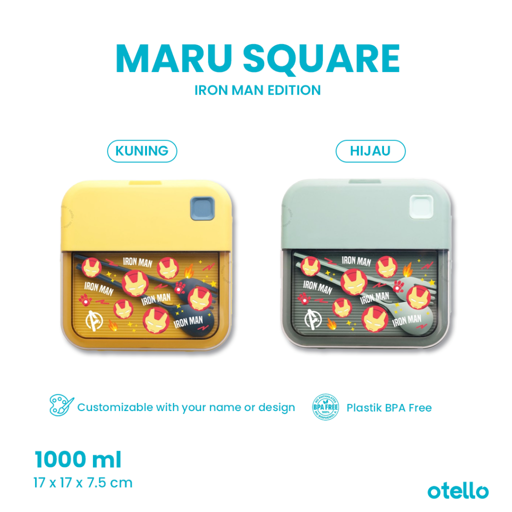 Custom Maru Lunch Box Superhero Dining Box Custom Name Lunch Box for ...
