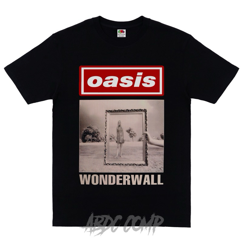 Oasis Band T-Shirt - Wonderwall / Alternative Pop Rock Britpop Band T ...