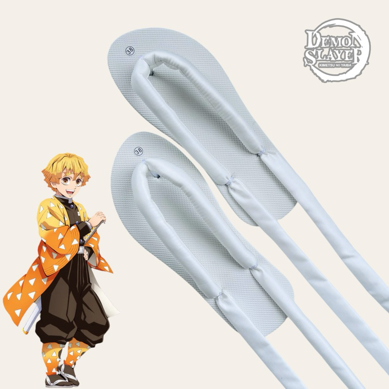 DEMON SLAYER KIMETSU No Yaiba Agatsuma Zenitsu Cosplay Costume Wig Xmas