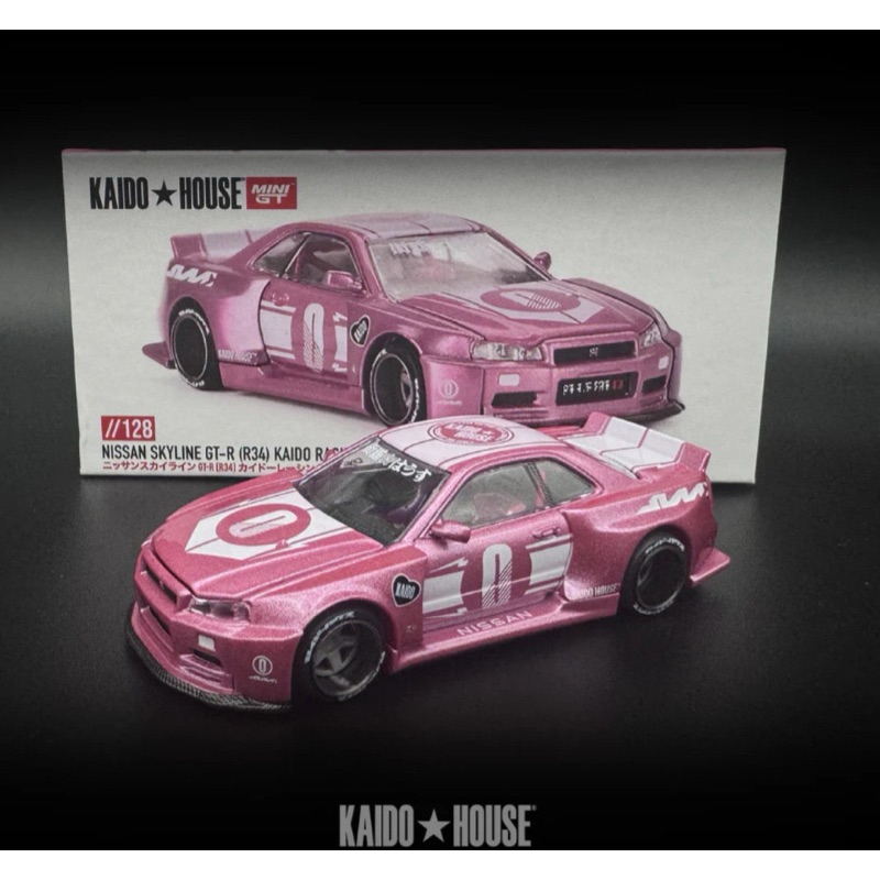 Khmg128 - Kaido House GT Nissan Skyline GT-R (R34) Pink Kaido Racing ...