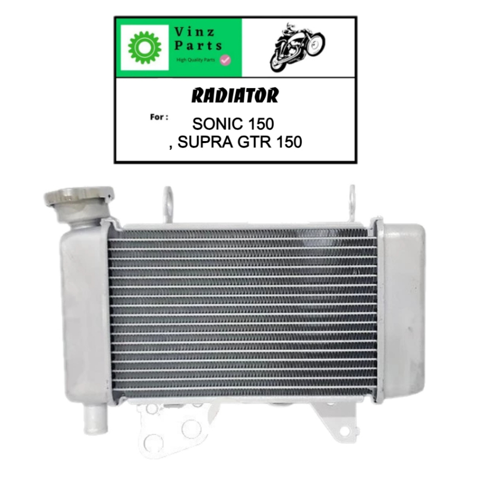 Radiator ASSY/Complete SONIC 150R - SUPRA GTR 150 | Shopee Malaysia