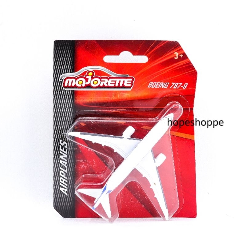 Majorette Airplanes Boeing 787-9 Die Cast Model Toy Aircraft for 3+ Years main image 1