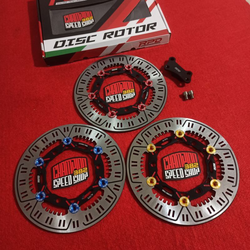 Front Disc Plate Floating RPD Matrix 260mm Aerox 155 OLD 2017-2020 All ...