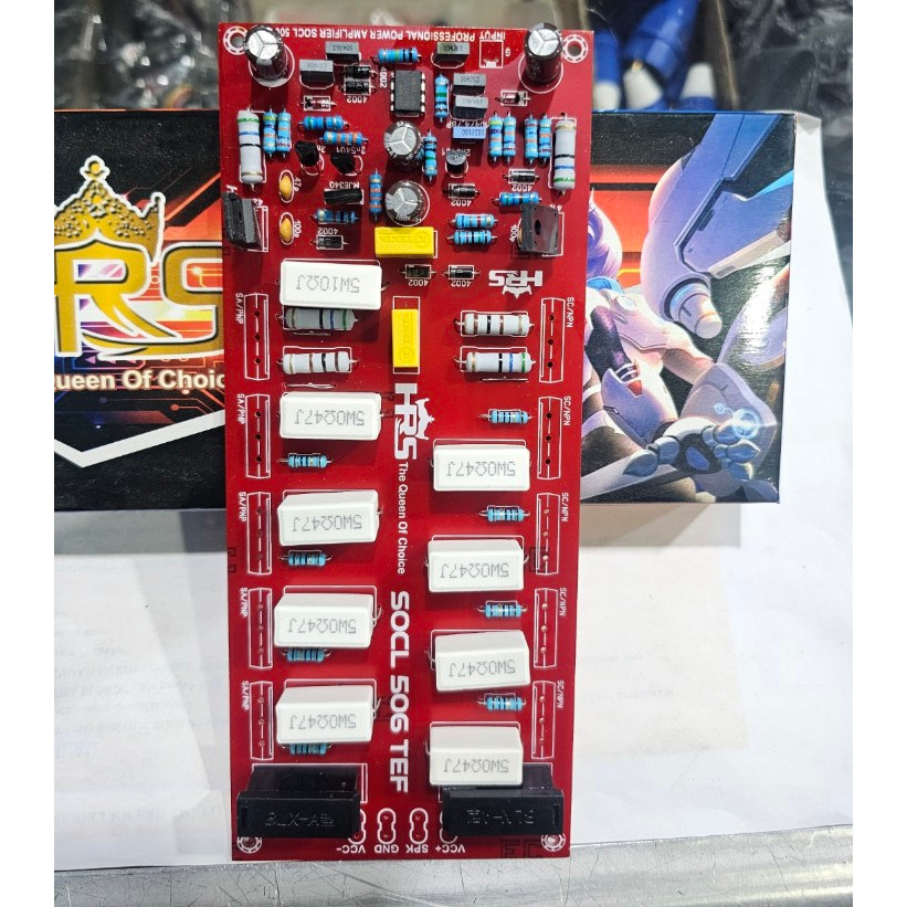 Driver KIT SOCL 506 SOCL TEF KIT POWER AMPLIFIER AUDIO SUPER OCL MONO