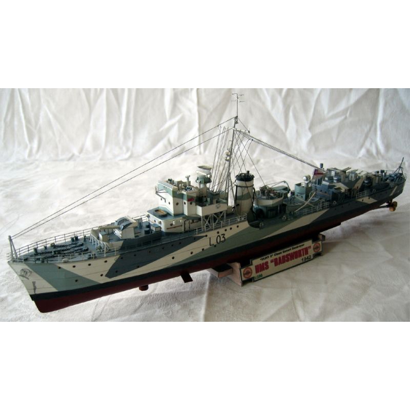200scale Badsworth Ship papercraft Pattern Sheet (3OPB43) Shopee