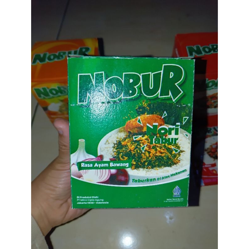 Nobur Nori Sprinkles 1 pack contains 12 pieces | Shopee Malaysia