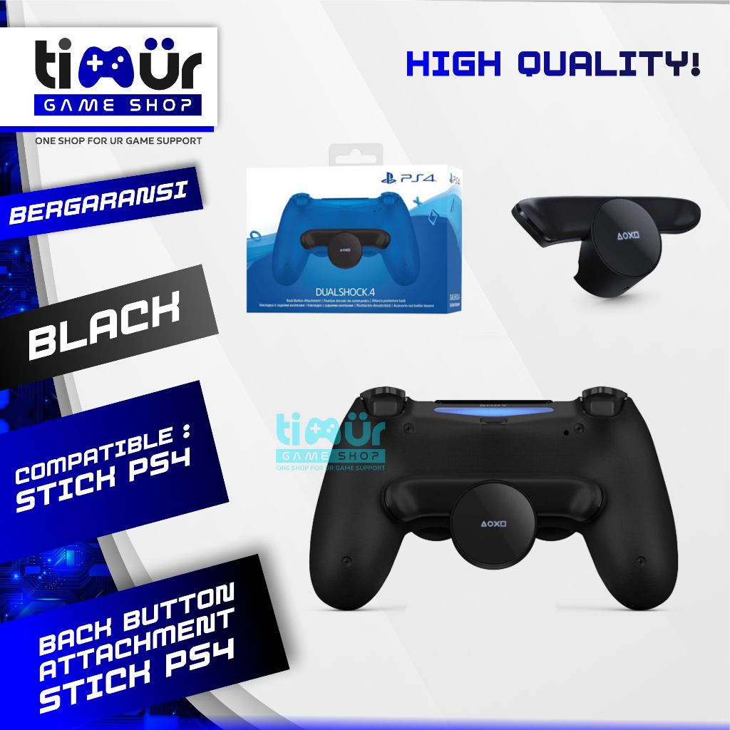 Back Button Attachment DUALSHOCK 4 Rear Extension Key Stick PS4 Stick ...
