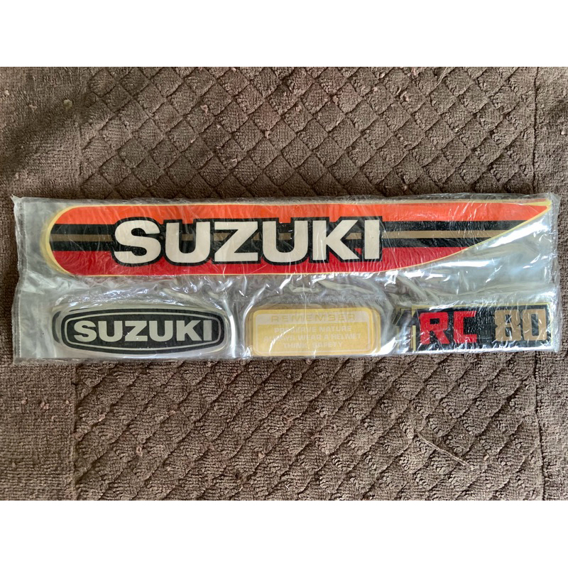Rc80 Sticker Striping Fullset right and left old stock. | Shopee Malaysia