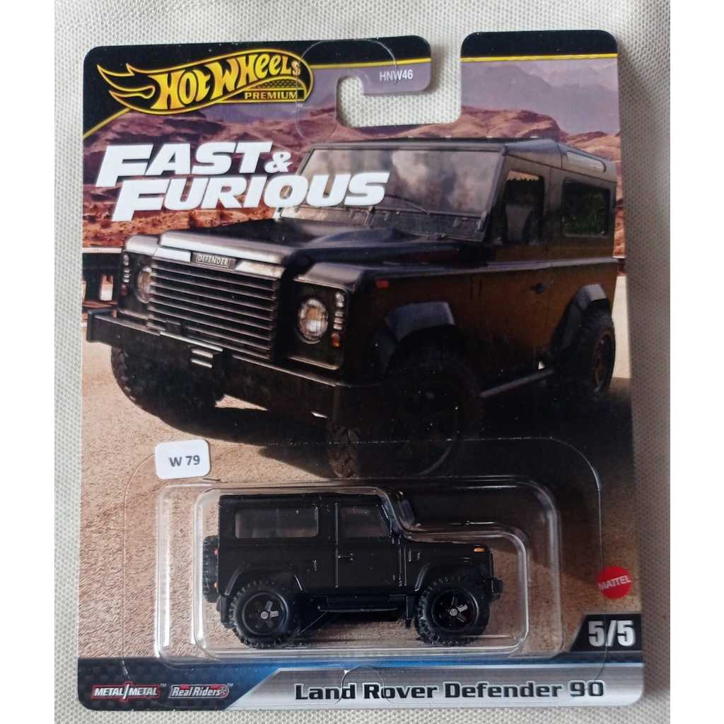 Land Rover Defender 90 Black Fast & Furious F9 The Fast Saga Hot Wheels ...