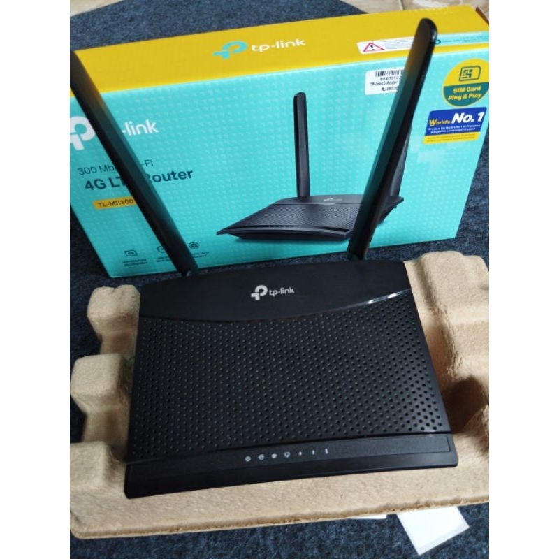 TPLINK TLMR100 4G LTE SIMCARD Router | Shopee Malaysia