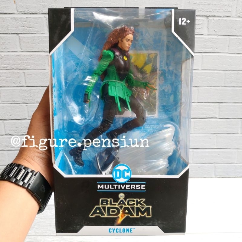 DC MULTIVERSE MCFARLANE CYCLONE MOVIE BLACK ADAM ACTION FIGURE | Shopee ...