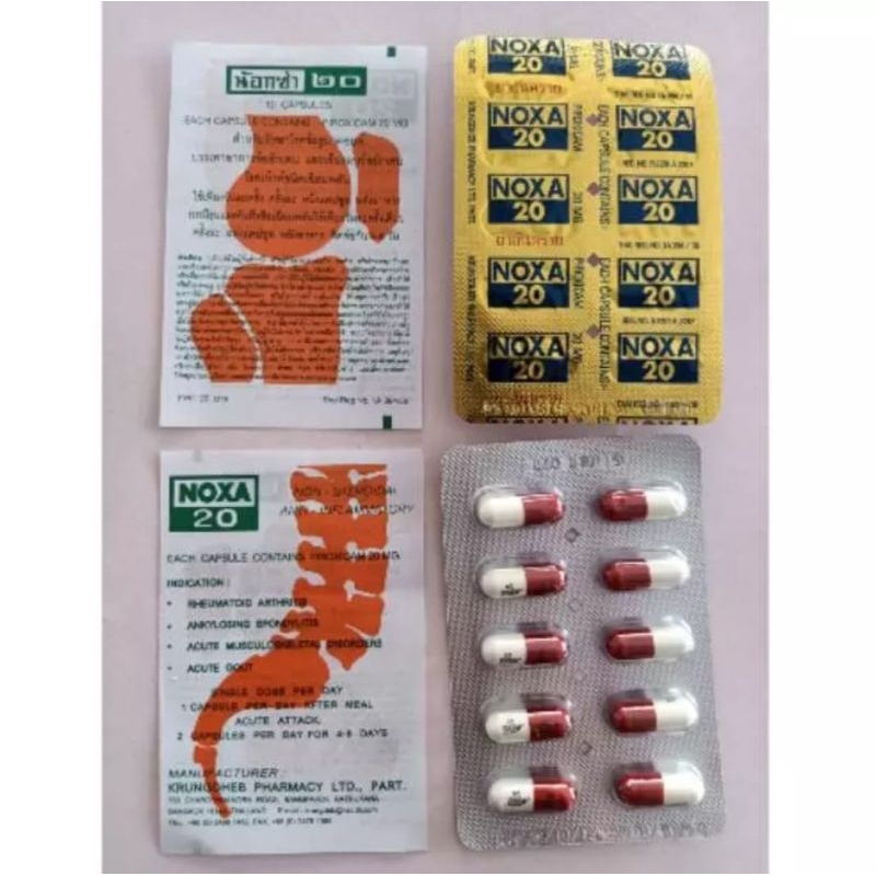 Noxa-20 capsules for rheumatism, bone pain imported from Thailand 1 ...