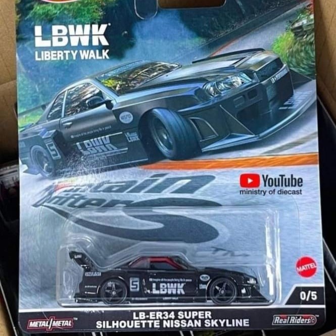 NISSAN Hotwheels premium chase lbwk nisan gtr r34 | Shopee Malaysia