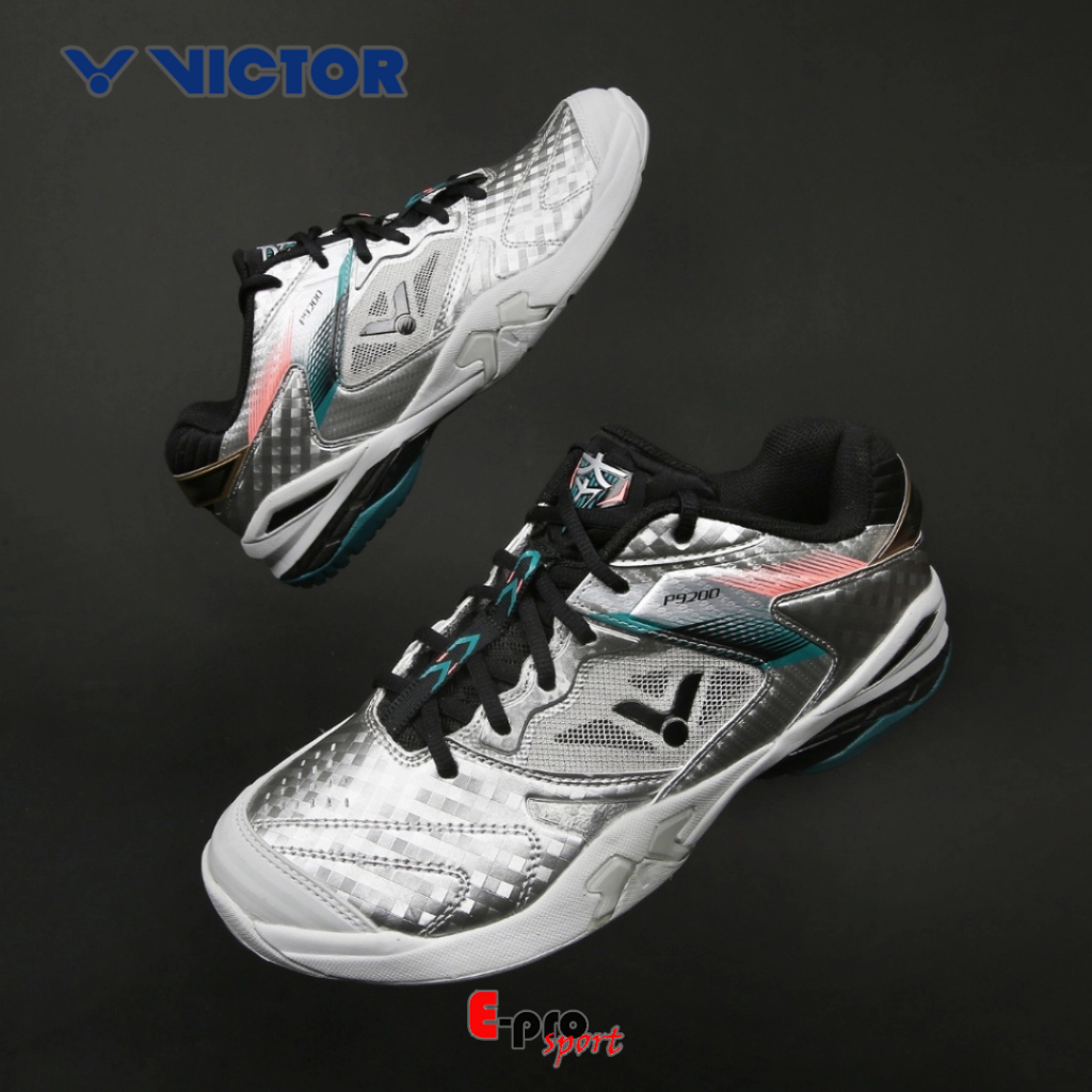 Victor P9200 P 9200 Hang S Glossy Silver Original Badminton Shoes ...