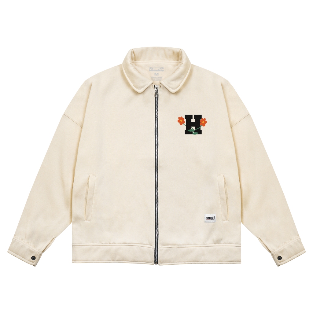 Himside - Existance Ivory Boxy Work Jacket - Unisex | Shopee Malaysia