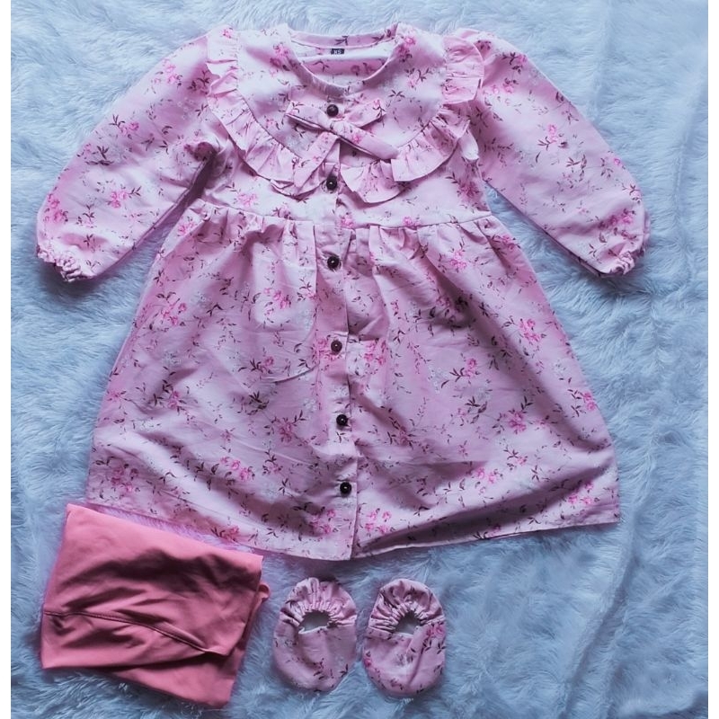 Baby girl robe, 0-12 months | Shopee Malaysia